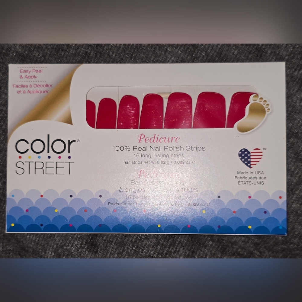Color Street Pedicure Polish Strips